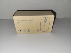 Neu kabellose Maus 2,4G leise Maus mit USB-Empfänger DPI Präzision schwarz gold - Bild 1 von 2