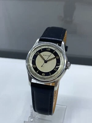 Relógio vintage Baume mostrador smoking década de 1950 - Imagem 1 de 4