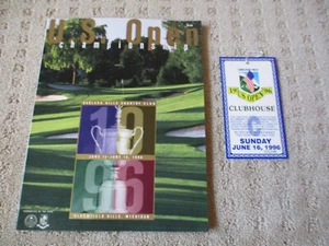 Boleto de domingo abierto de Estados Unidos 1996 Oakland Hills Golf Club Michigan * - Imagen 1 de 2