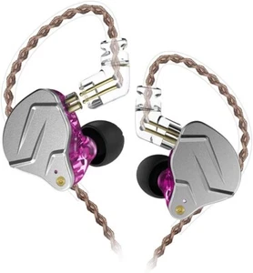 KZ ZSN Pro Dynamic Hybrid Dual Driver in Ear Earphones Detachable Tangle-Free... - Picture 1 of 9