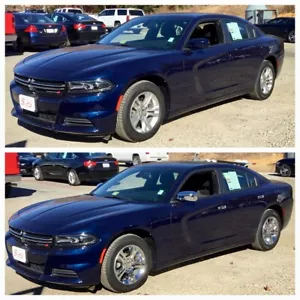 IMP383X CHROME WHEEL SKINS 2015-2019 CHARGER SE 17" - SHIPS FREE- LAST ONE! - Picture 1 of 2