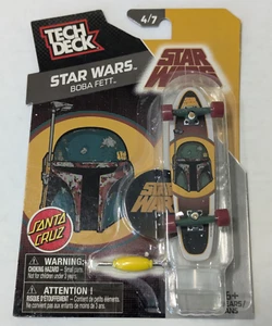 Star Wars Boba Fett Tech Deck Fingerboard Skateboard Santa Cruz NEW 2014 - Picture 1 of 5