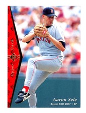 1995 SP Baseball # 129 Aaron - Boston Red Sox