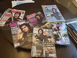 6 Guitar/Bass Magazine Lot Black Sabbath Tony Iommi Geezer Butler Get Em All!!! - Picture 1 of 7