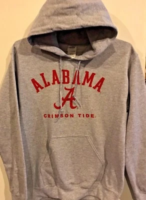 Alabama A Crimson Tide HOODIE  Pullover NEW sports grey - Image 1 of 2