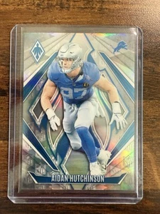 2024 Phoenix Silver NFL Shield Aidan Hutchinson /150 Lions - Picture 1 of 2