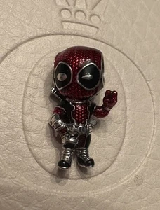 Authentic Pandora x Marvel Deadpool Charm 793360C01 - Picture 1 of 11