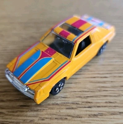 Playart Turbo Mustang Foxbody Orange Diecast Car # 1-60 - Made Hong Kong 1982 - Image 1 of 4