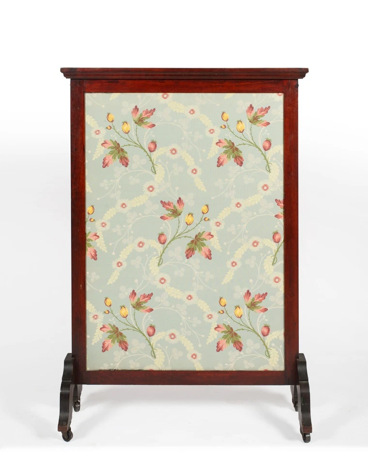 Экран для камина с вышивкой в стиле Регентства - Изображение 1 из 4