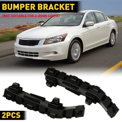 Juego de soportes de parachoques para Honda Accord 2008 2009 2010 2011 2012 plástico delantero 2 piezas Foto 1 de 4