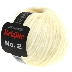 LANA GROSSA BRIGITTE NO. 2 Strickgarn Wolle (16 - Rohweiß) - Bild 1 von 5