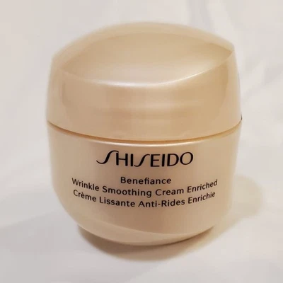 Shiseido Benefiance Wrinkle Smoothing Cream Enriched 0.7 oz 20ml BRAND NEW - Image 1 of 4