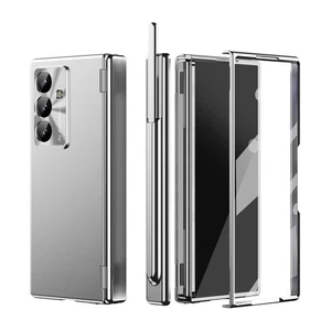 For Samsung Z Fold 7 6 5 4 Magnetic Hinge Flip Case with Screen Protector+Stylus - Picture 1 of 46
