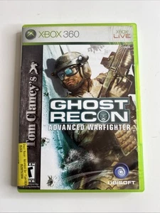 Tom Clancy's Ghost Recon Advanced Warfighter (Microsoft Xbox 360, 2006)CIB Game - Picture 1 of 5