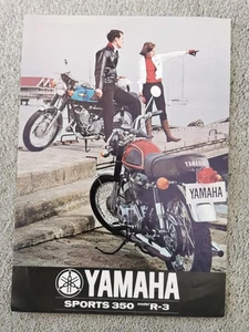 Yamaha 350 R-3 Genuine Motorcycle Sales Brochure - Picture 1 of 2