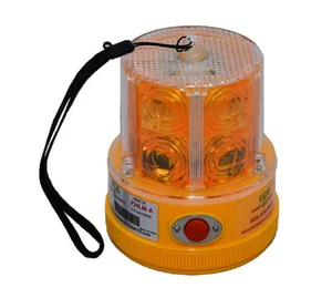 Camión P24LM ÁMBAR Amarillo Beacon Barco Portátil 24 LED Luz de Advertencia de Seguridad - Imagen 1 de 9