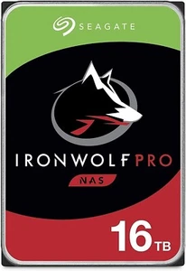 Seagate IronWolf Pro 16 TB NAS HDD 7200 RPM 256 MB SATA 6,0 GB 3,5" ST16000NE000 - Foto 1 di 4