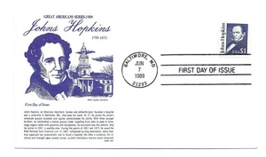 2194 $1. Johns Hopkins GAMM FDC - Picture 1 of 1