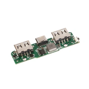 Lithium Battery Charger Board LED Dual USB 5V 2.1A Type-C Charging Module - Zdjęcie 1 z 10