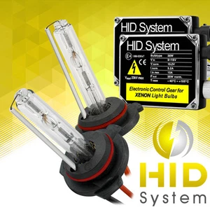 6000K HID XENON 9005/HB3 HIGH BEAM HEAD LIGHTS BULBS CONVERSION KIT W/BALLAST C7 - Picture 1 of 12