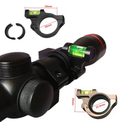 Rifle Scope Spirit Bubble Level Mounts with 1''/30mm Ring Mount Holder - Image 1 of 4