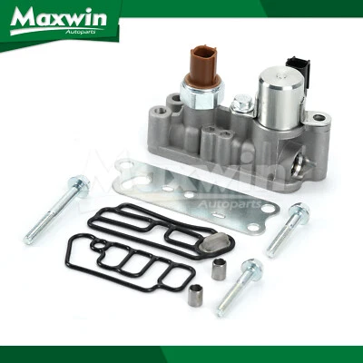 Solenoide de distribución variable delantero apto para Honda Accord Odyssey Pilot Acura RDX 3,5 L Foto 1 de 4