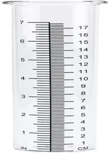 7" Capacity Rain Gauge Glass Replacement Tube for Yard Garden - Picture 1 of 4