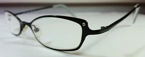 CYNTHIA ROWLEY Designer Eyeglasses Frames Black/White 49[]18 138mm - Picture 1 of 9