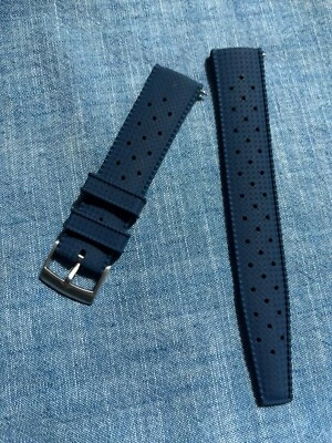 Vulcanized Rubber Tropical Watch Strap - Image 1 of 4