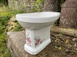 Balterley, viktorianische Rosen, Bidet in weiß mit Rosendekor - Bild 1 von 6