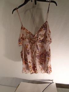 American Eagle Outfitters Womens Multi Floral Fairy core Top Size XL New w/tag - Picture 1 of 4