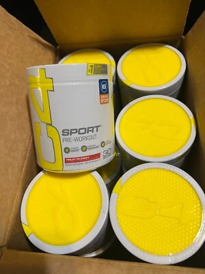 C4 Sport, Pre-Workout Fruit Punch 7.4 oz 12 Pack - Image 1 of 4