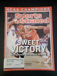 Sports Illustrated Magazine Apr 14 2003 Carmelo Anthony Syracuse Freshman B30:75 - Picture 1 of 10