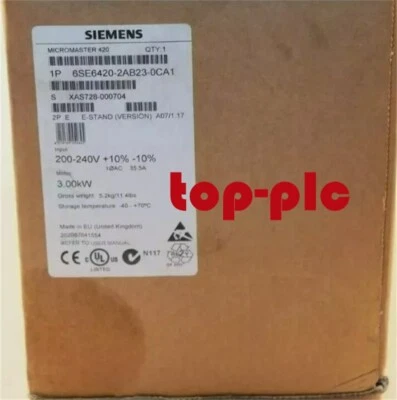 New Siemens 6SE6 420-2AB23-0CA1 / 6SE6420-2AB23-0CA1 - Image 1 of 3