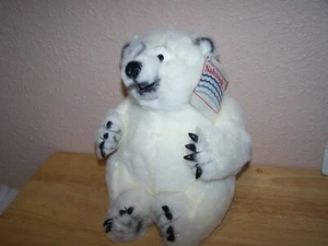 Nahnook Plush Polar Bear Nanook - NEW OLD STOCK - 1992 PKR Corporation  Vintage - Picture 1 of 5