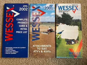 Wessex Machines Countryline Compact Tractor Attachments Brochure Price Lists - Picture 1 of 10