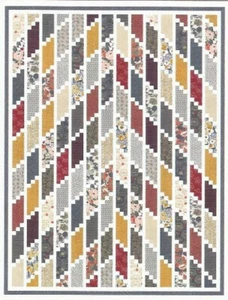 Quilt Pattern DECO CHEVRON from Pine Tree Country Quilts - Scrap Quilt Pattern - Picture 1 of 3