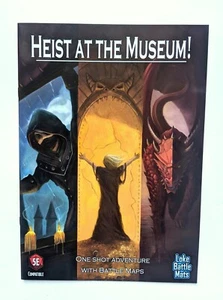 Heist at the Museum! One Shot Adventure w Battle Maps 5E Compatible Rulebook RPG - Picture 1 of 6
