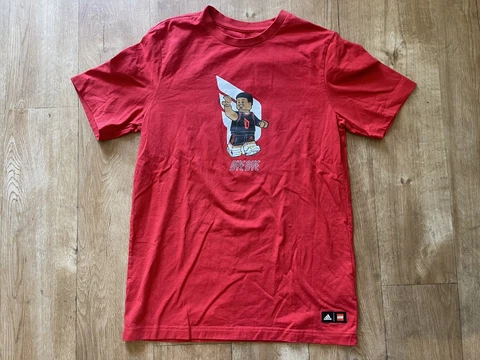 Adidas X Lego Damian Lillard Portland Trail Blazers Shirt Youth Large XL 15/16 Cover