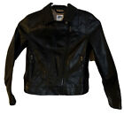 OLDNAVY Girls Black Faux Leather Jacket Sz M (8)