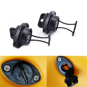 2pcs/set universal drain plug kit plugs bung for dinghy kayak canoes boat`S-b - Picture 1 of 6