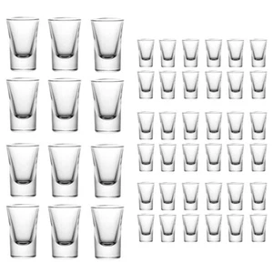 Set of 48 Shot Glasses 2cl 20ml 35ml Shot Glasses Pin Shots Tequila Glass - Picture 1 of 2