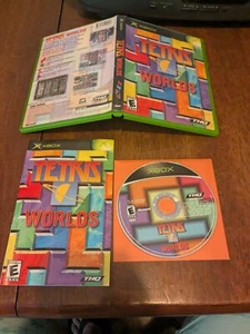 Tetris Worlds (Microsoft Xbox, 2002) Complete No Star Wars - Picture 1 of 1