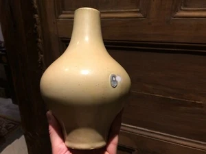 schöne Vase Steinzeug signiert Léon Castel Mont-Chevalier Cannes 19. Jh. - Bild 1 von 4