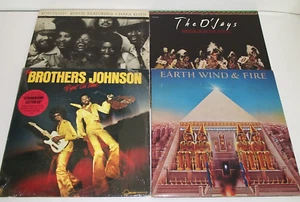 4 LP Soul Funk LOT Rufus w/ Chaka Kahn Earth Wind & Fire Brothers Johnson O'Jays - Picture 1 of 10