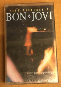 BON JOVI - 7800° FAHRENHEIT (1992) SEALED CASSETTE MADE IN TURKEY - Picture 1 of 2