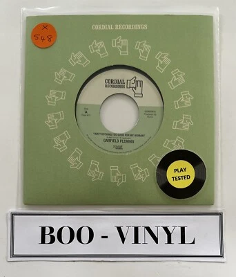 Garfield Fleming - Ain't Nothing Too Good For My Woman 7” Soul Funk Vinyl NM - Bild 1 von 4