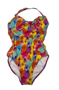 Nuevo con etiquetas Traje de baño Midnight Grace Jasmine con aros Bandeau control abdominal talla 32G - Imagen 1 de 3