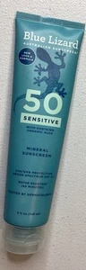 Blue Lizard Sensitive Mineral Sunscreen With Zinc Oxide 50+ Water Resistant 5 oz - Picture 1 of 11