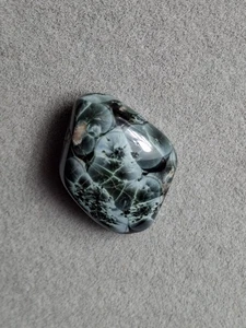 1.5 Isle Royale Greenstone Clorastrolita Cabujón Michigan Keweenaw Mineral - Imagen 1 de 12